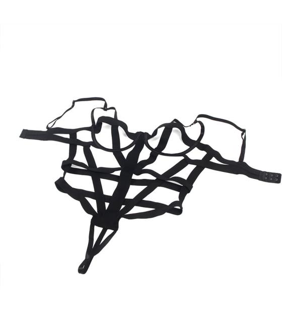 Subblime - body sexy con recortes negro s/m