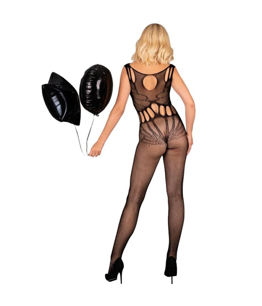 Livco corsetti fashion - amahil bodystocking crotchless negro talla Ãnica
