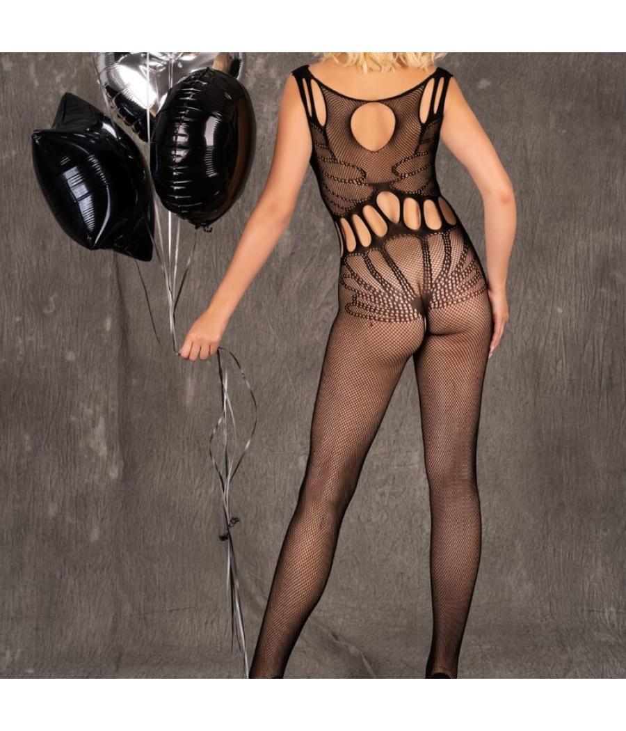 Livco corsetti fashion - amahil bodystocking crotchless negro talla Ãnica