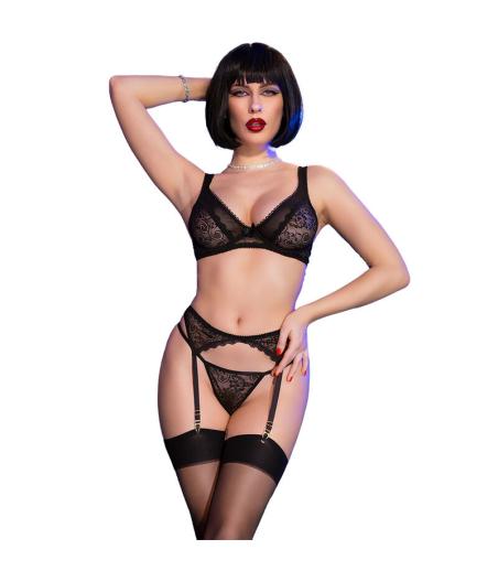 Chilirose - cr 4692 set cuatro piezas negro s