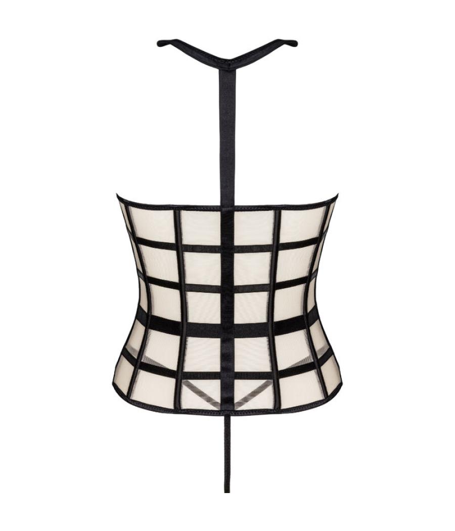 Livco corsetti fashion - laura lc 20215 corset + tanga s/m