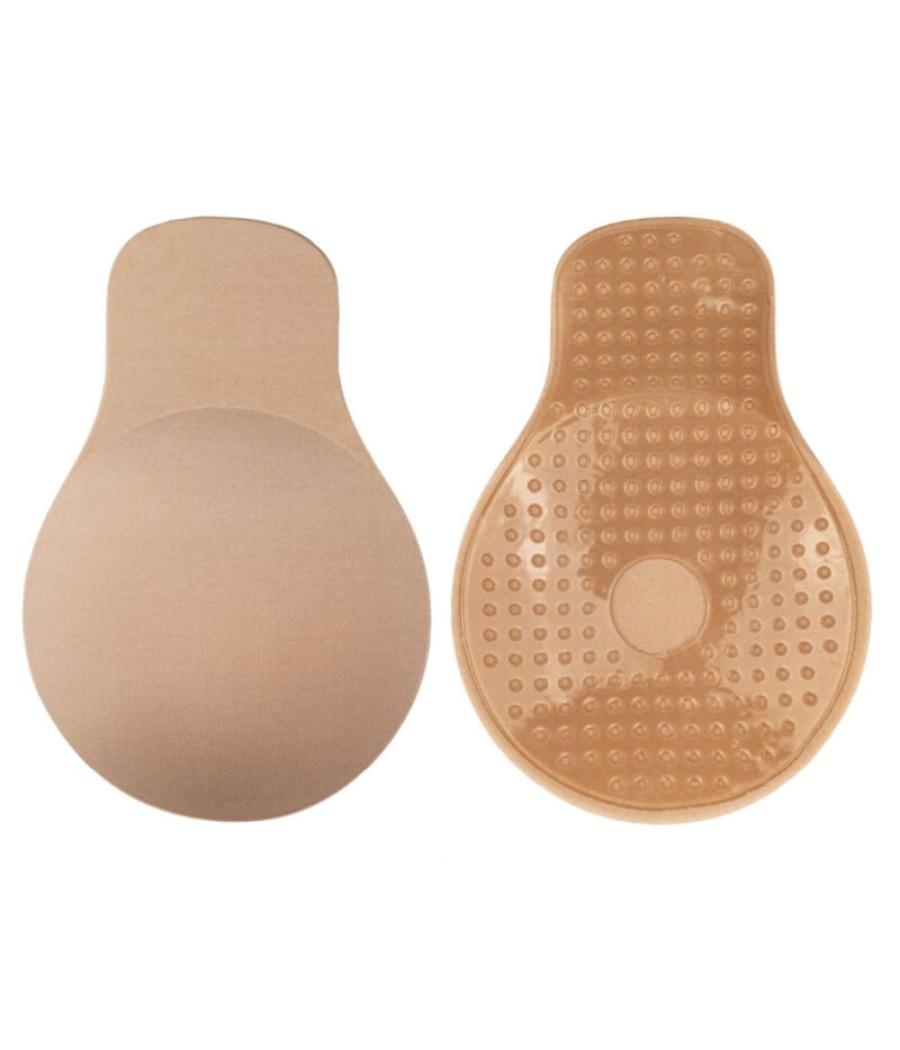 Bye-bra - elevador pecho push-up tela beige talla xl