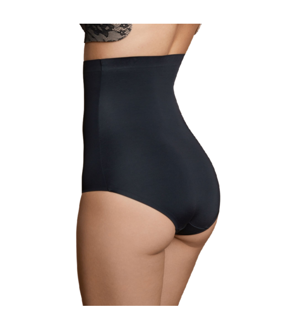 Bye-bra - faja sin costuras estilo panties negro talla s