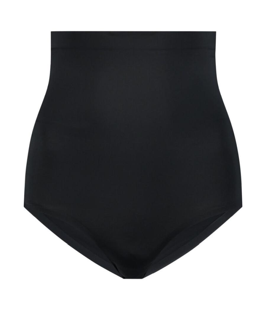 Bye-bra - faja sin costuras estilo panties negro talla s