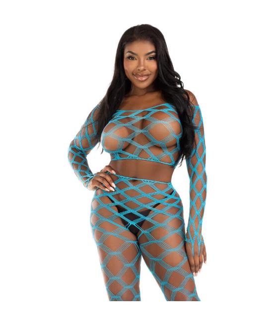 Leg avenue - top & leggins hardcore verde