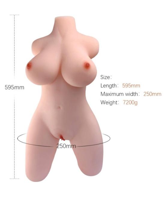 Armony - torso femenino realistico modelo 2