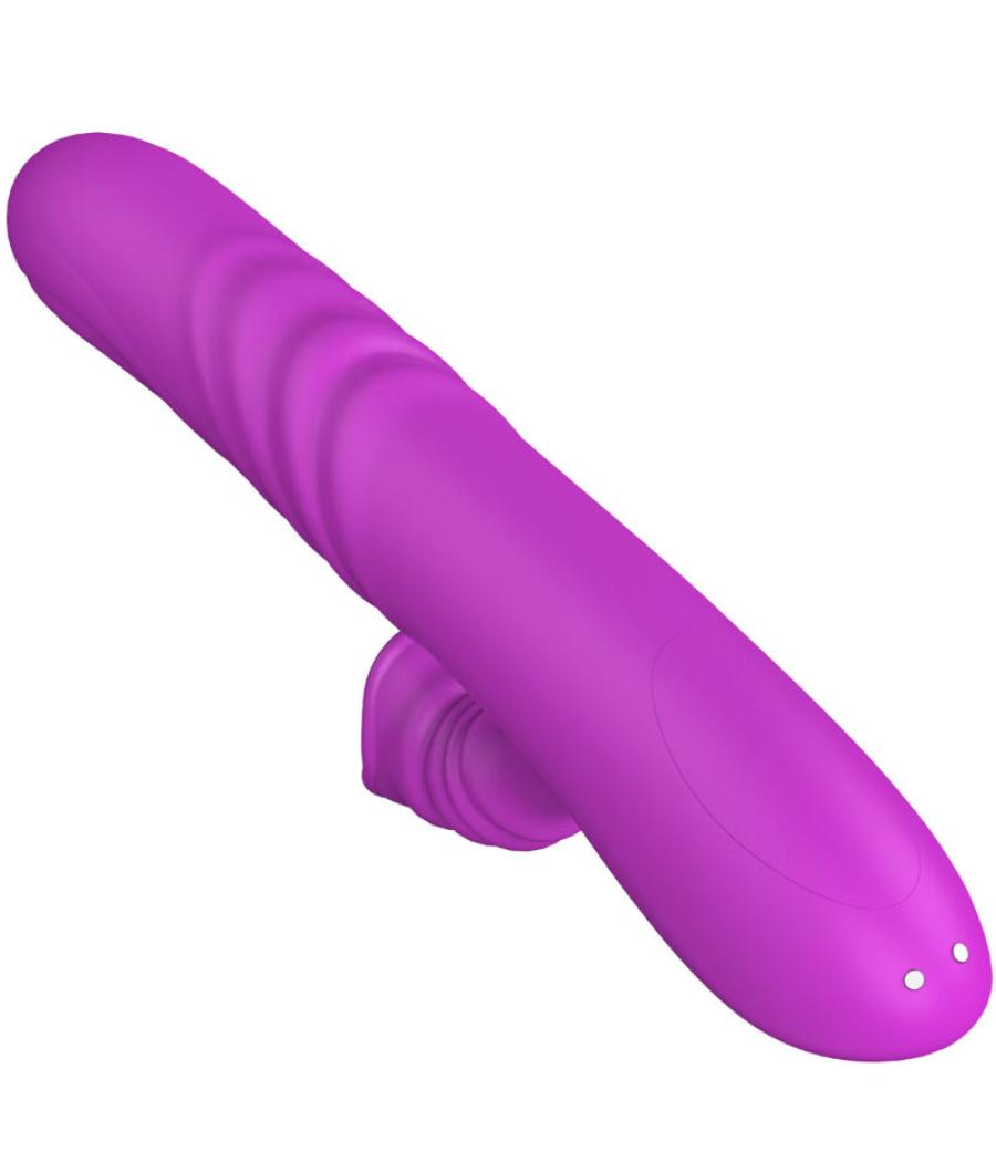Armony - angelia vibrador multifuncion con lengua estimuladora efecto calor violeta