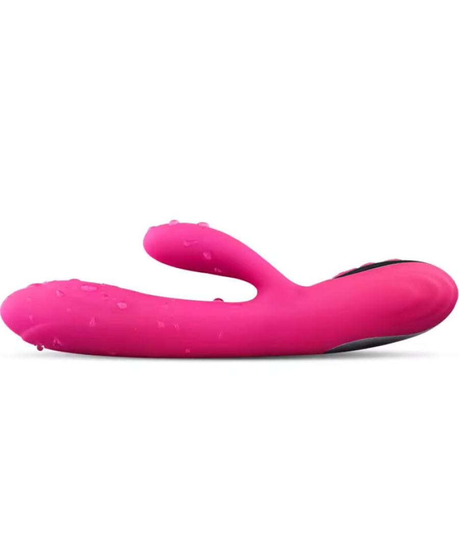 Armony - vibrador & estimulador flexible efecto calor fucsia