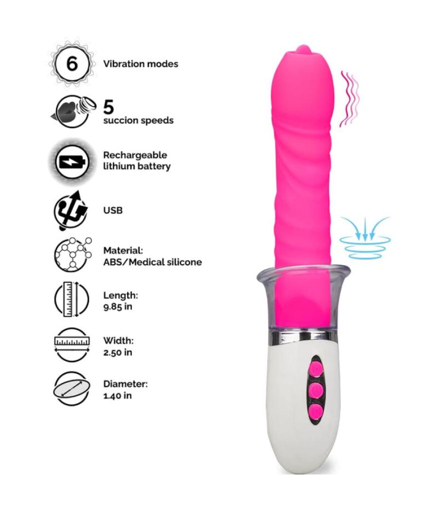 Armony - liberty vibrador & thrusting con lengua