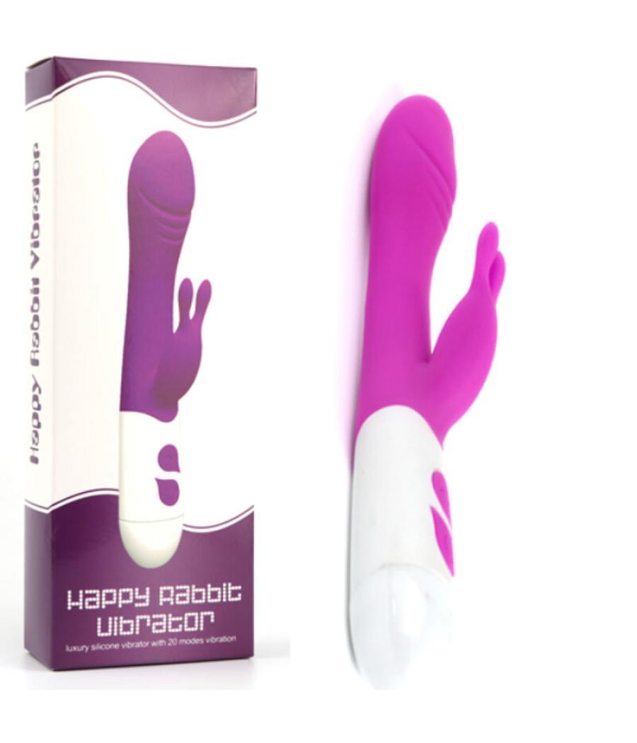 Armony - happy vibrador & estimulador rabbit violeta