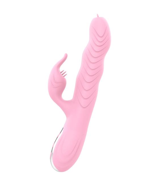 Armony - marcia vibrador & thrusting doble lengua efecto calor rosa