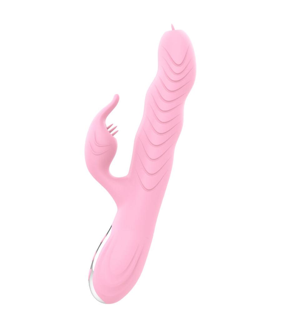 Armony - marcia vibrador & thrusting doble lengua efecto calor rosa