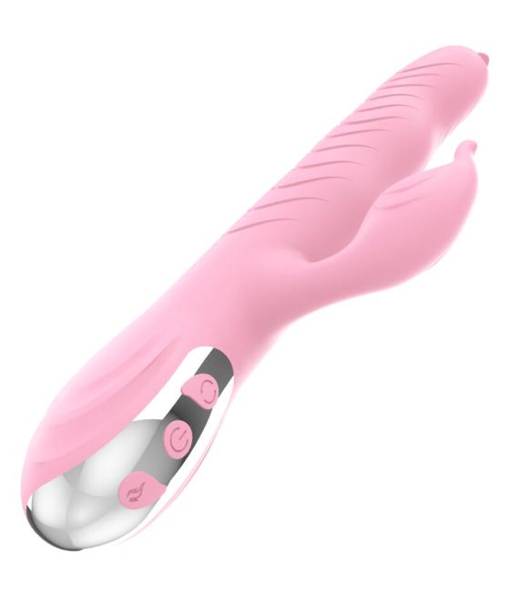 Armony - marcia vibrador & thrusting doble lengua efecto calor rosa