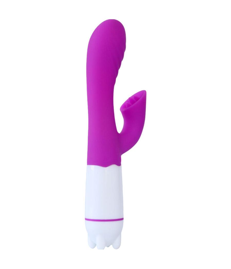 Armony - happy vibrador & estimulador con lengua recargable violeta