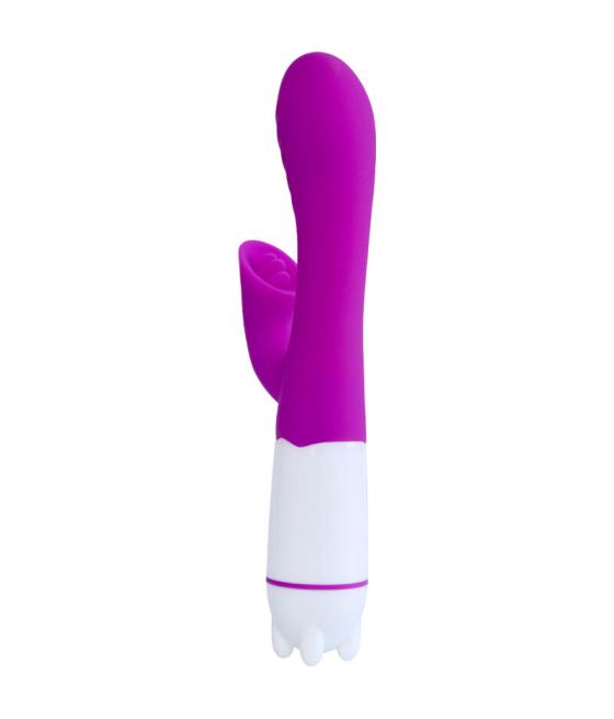 Armony - happy vibrador & estimulador con lengua recargable violeta