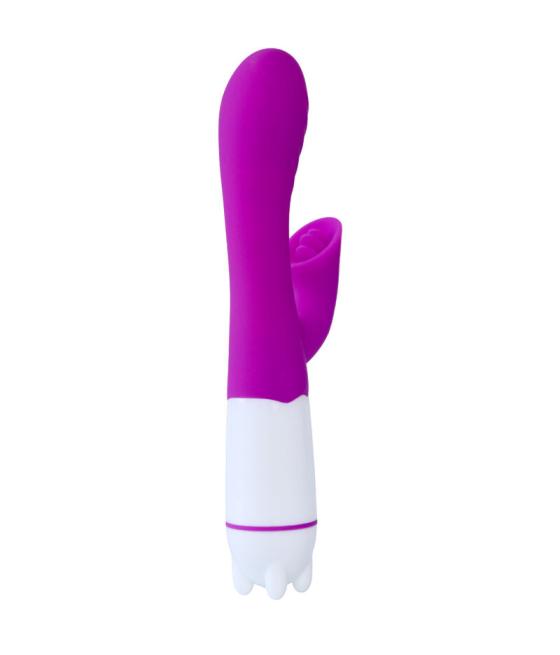 Armony - happy vibrador & estimulador con lengua recargable violeta