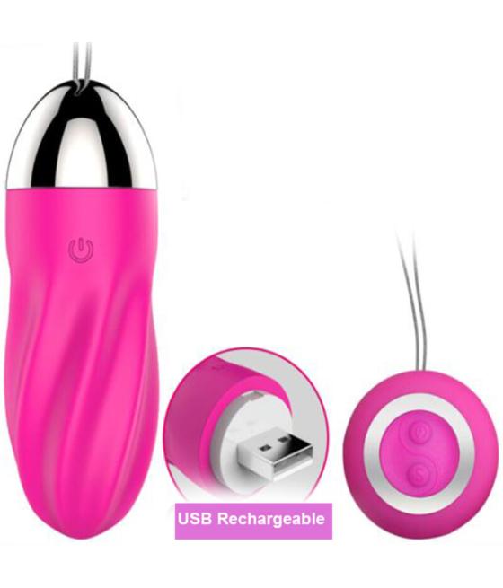 Armony - sweety huevo vibrador espiral control remoto rosa