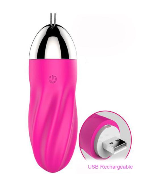 Armony - sweety huevo vibrador espiral control remoto rosa