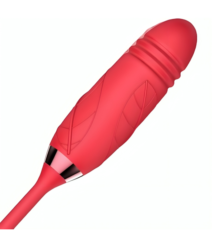 Armony - delight flower succionador & thrusting rojo