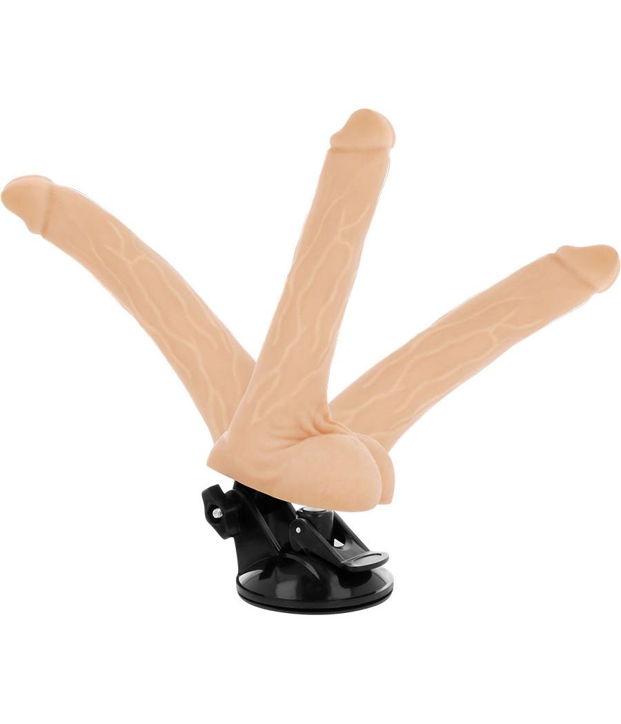 Basecock - vibrador articulable control remoto 18.5 cm -o- 4 cm