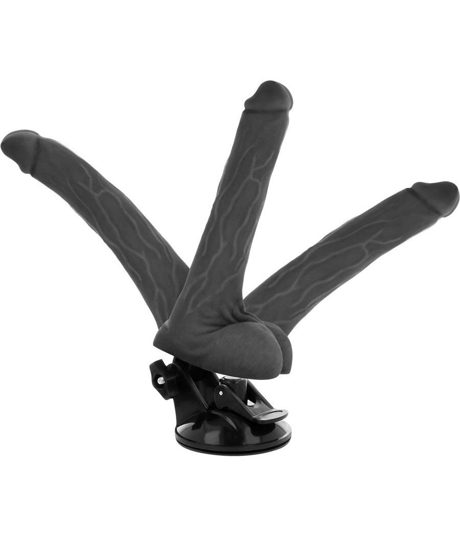 Basecock - vibrador articulable control remoto 18.5 cm -o- 4 cm