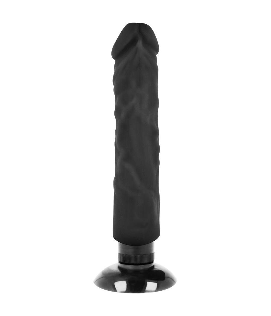 Basecock - vibrador realistico 2-1 natural 20 cm -o- 4 cm