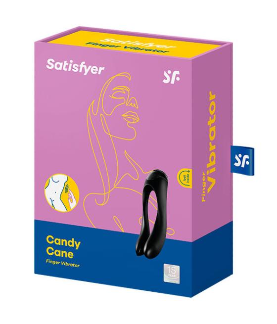 Satisfyer - candy cane vibrador dedo