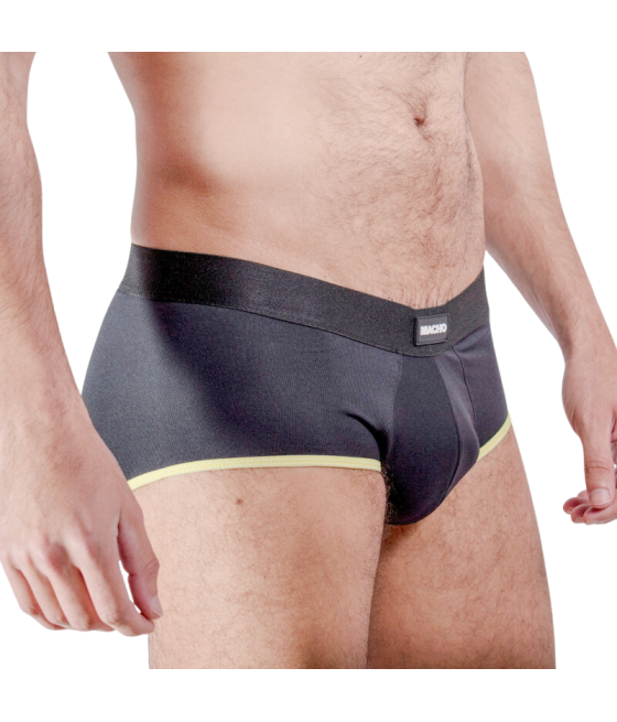 Macho - ms24a calzoncillo brief dark amarillo m