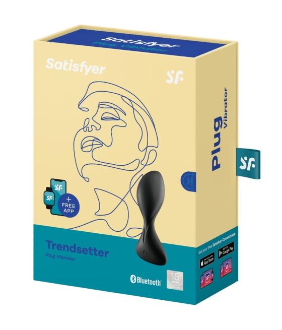 Satisfyer - trendsetter plug vibrador app