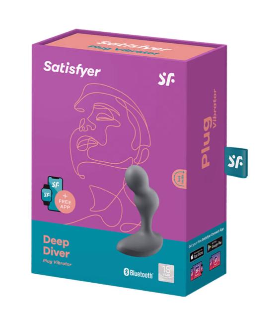 Satisfyer - deep diver plug vibrador app