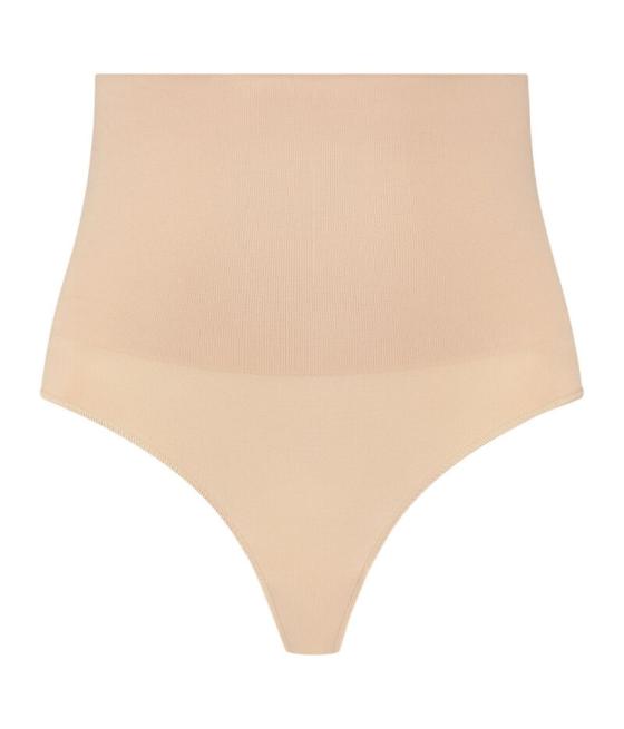 Bye-bra - faja sin costuras estilo tanga beige
