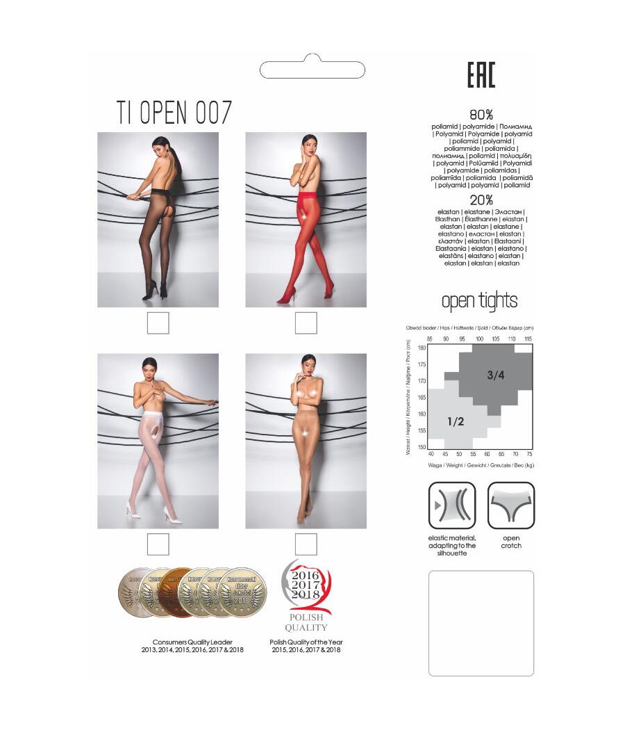 Passion - tiopen 007 medias 1/2 20 den