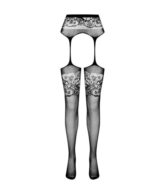 Passion - s029 medias con liguero talla unica