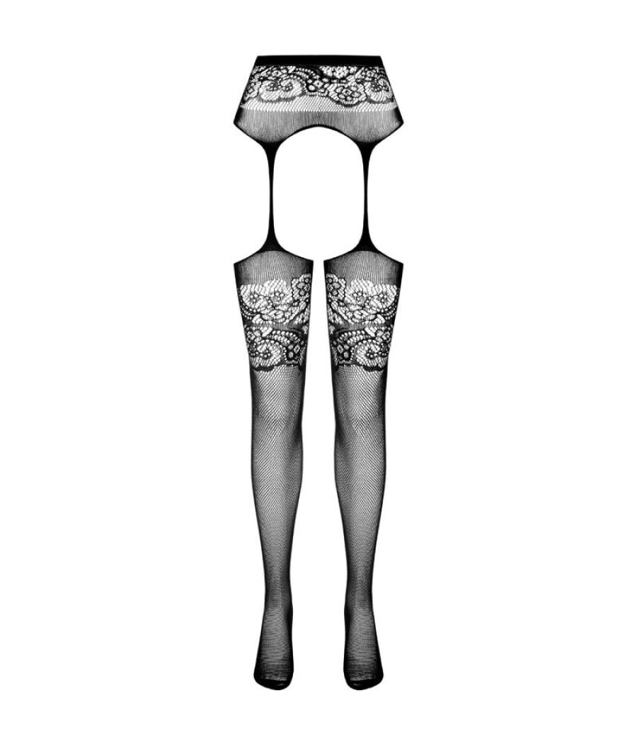 Passion - s029 medias con liguero talla unica