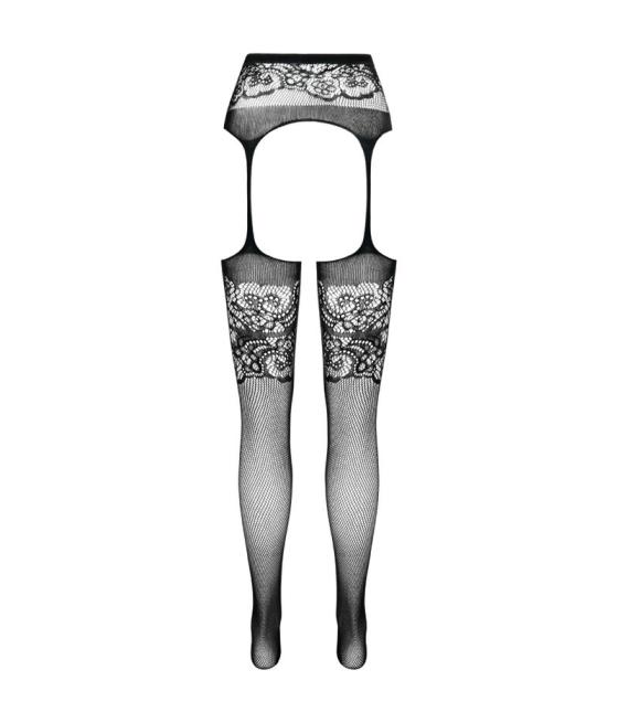 Passion - s029 medias con liguero talla unica