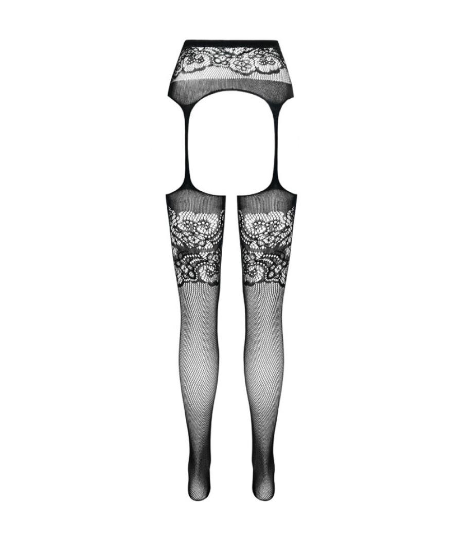Passion - s029 medias con liguero talla unica