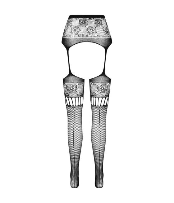 Passion - s030 medias con liguero talla unica