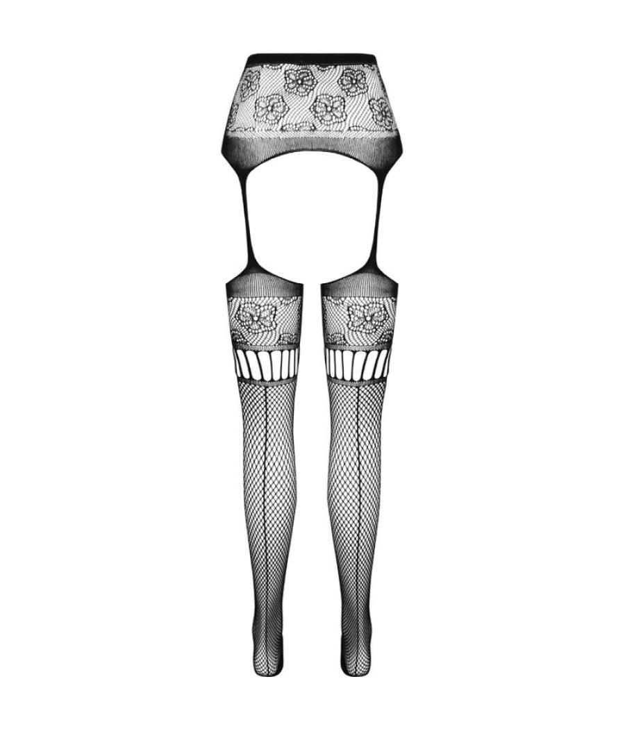 Passion - s030 medias con liguero talla unica