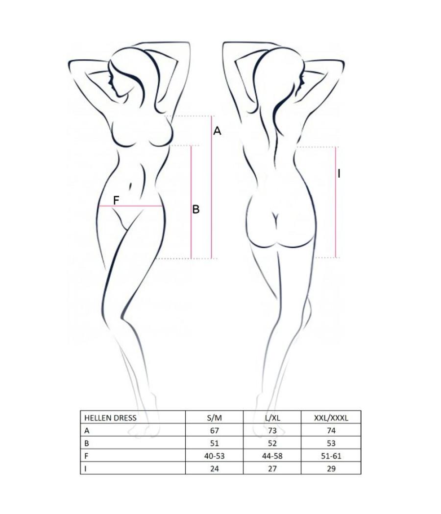 Passion - woman hellen vestido y tanga