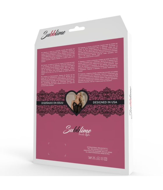 Subblime - corset entralazado talla Ãnica