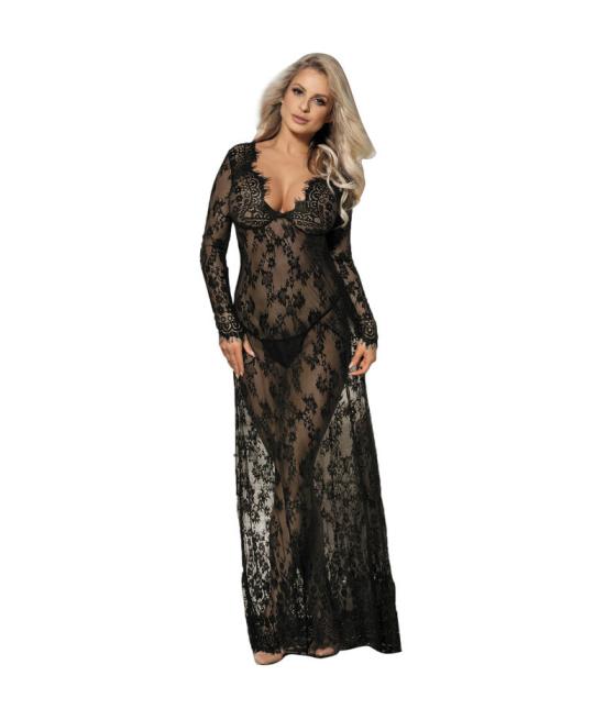 Subblime - vestido largo manga larga s/m