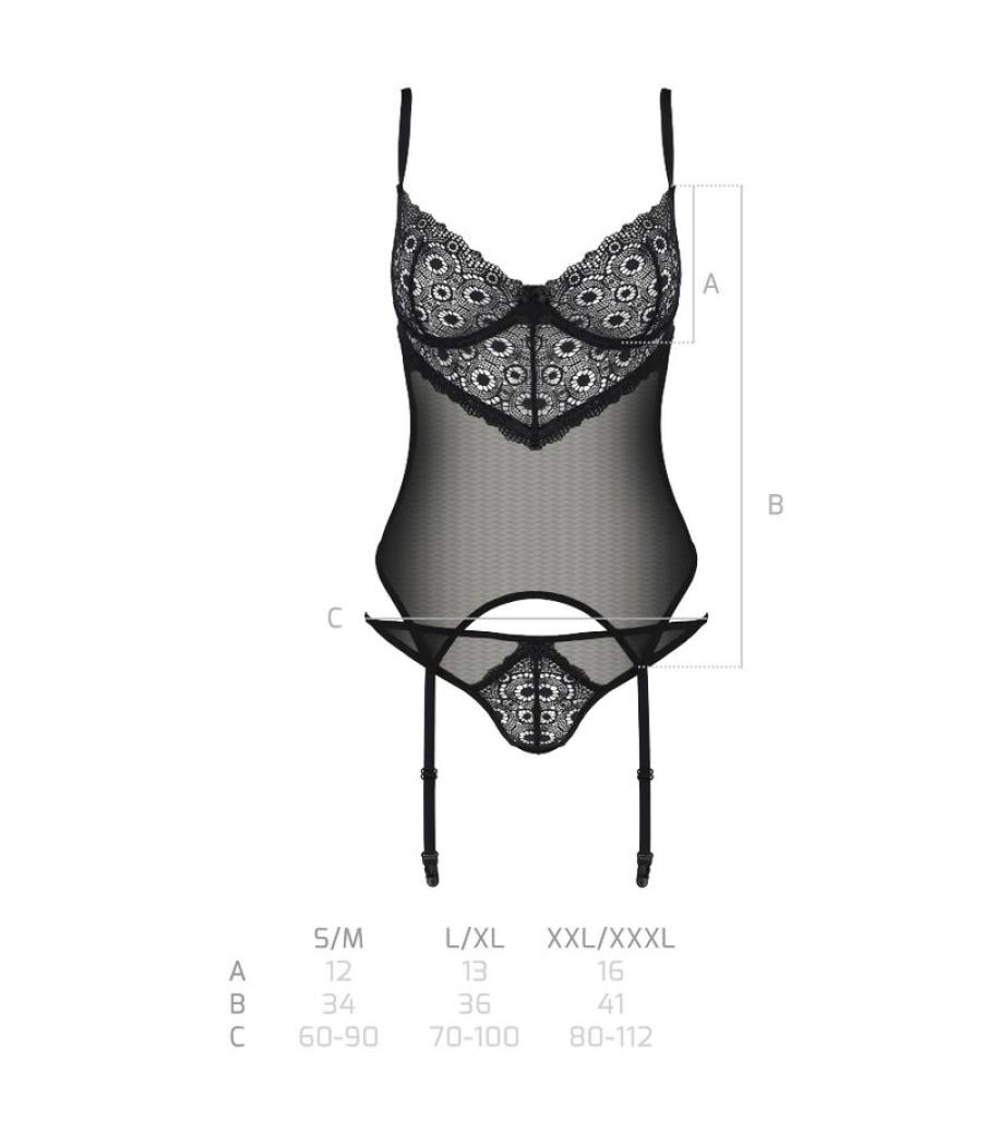 Passion - zinnia corset eco collection s/m