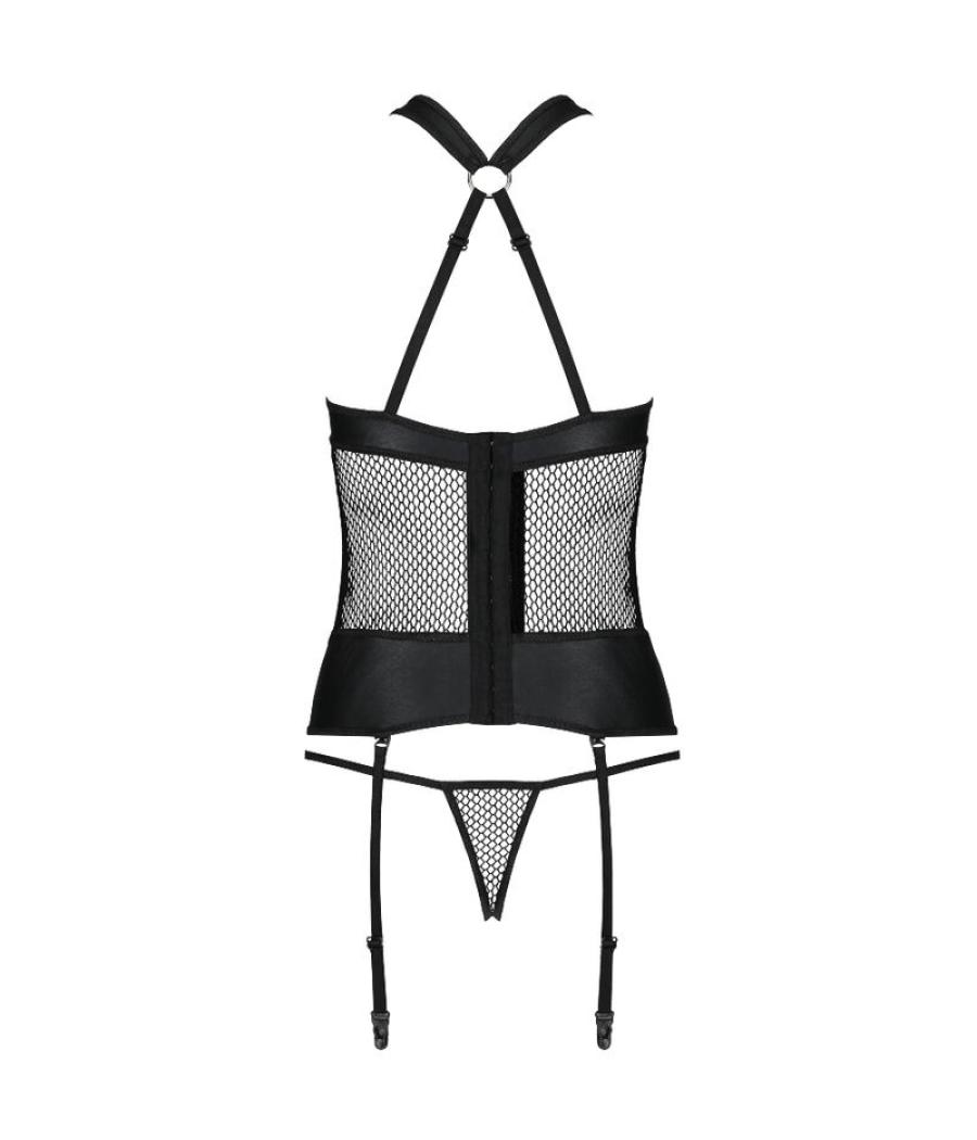 Passion - amanda corset cuero ecologico s/m