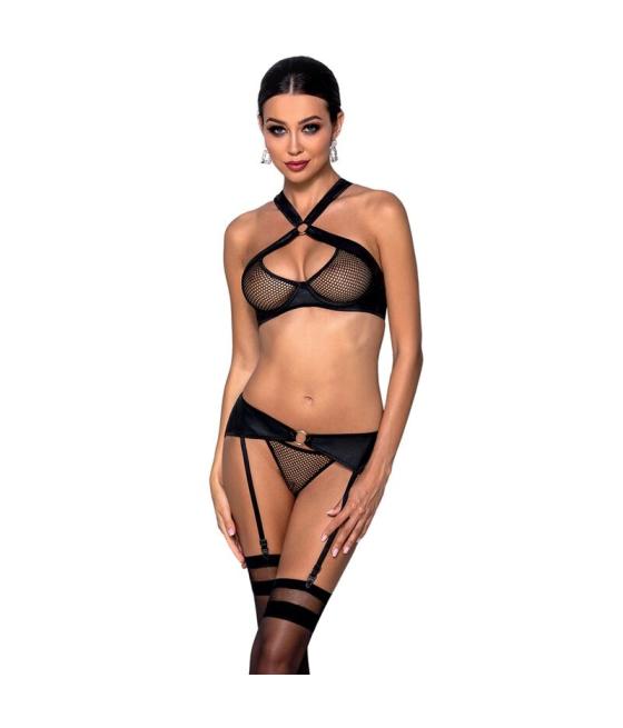 Passion - amanda set cuero ecologico s/m