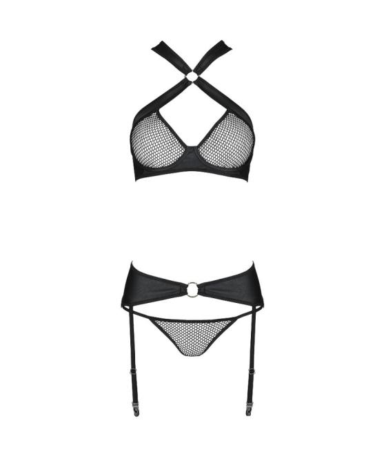 Passion - amanda set cuero ecologico s/m