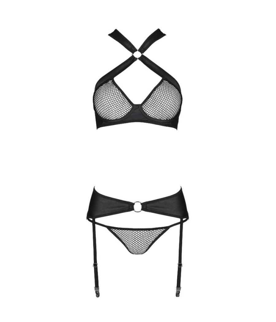 Passion - amanda set cuero ecologico s/m