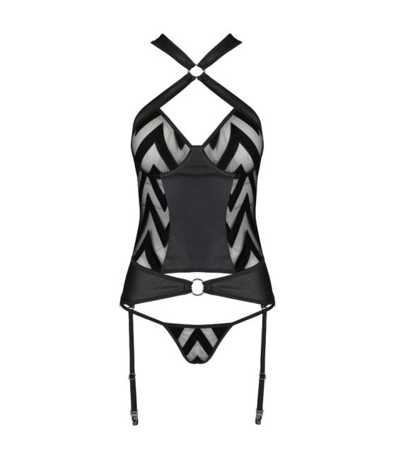 Passion - hima corset cuero ecologico s/m
