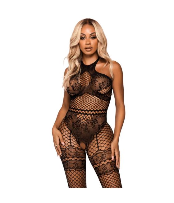 Leg avenue - bodystocking cuello halter talla unica -