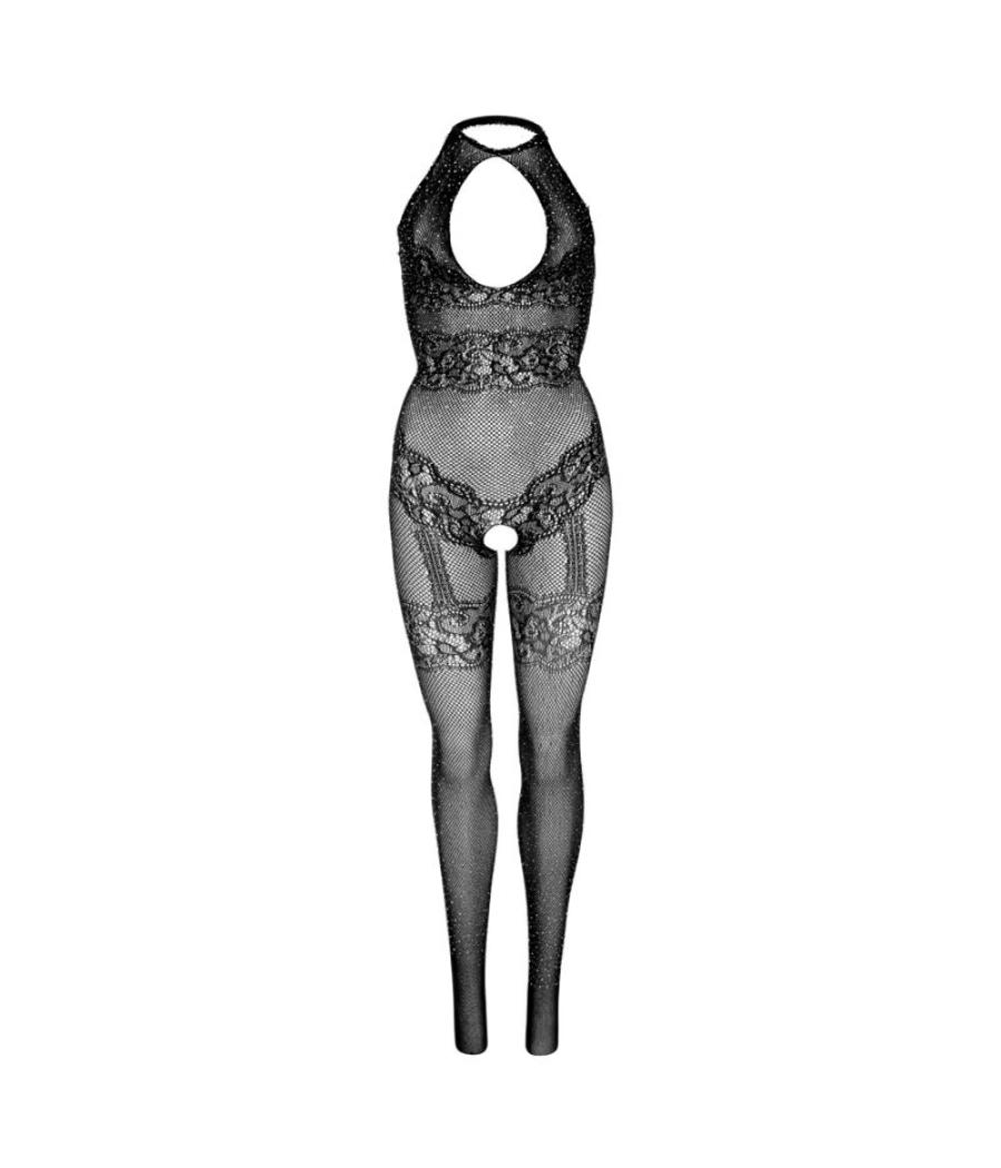 Leg avenue - bodystocking de red sin costuras talla Ãnica - negro