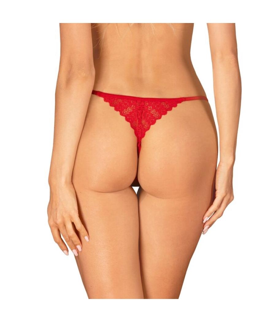 Obsessive - ingridia tanga crotchless rojo xs/s